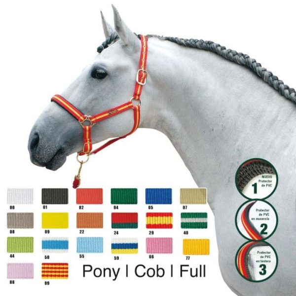 CABEZADA CUADRA NYLON 4022SM COB ANDALUCIA