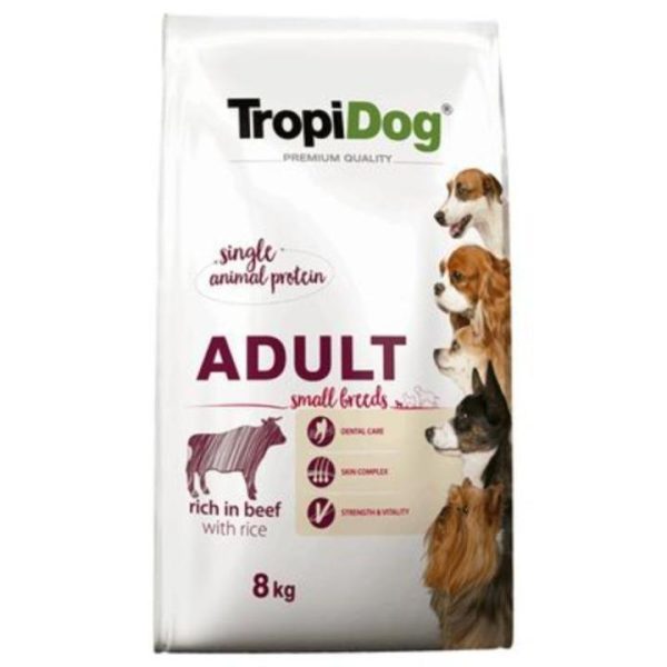 TROPIDOG SNACK TERNERA 70GR