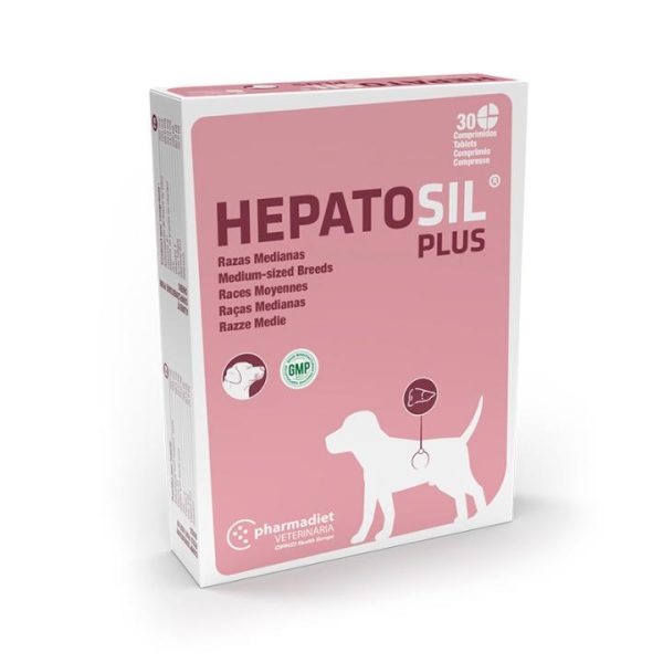 HEPATOSIL PLUS COMP. RAZAS PEQUEÑAS Y GATOS CAJA 30CDOS