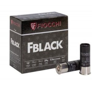 CARTUCHO FIOCCHI FBLACK TRAP 24GR