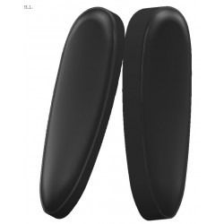 CANTONERA MICROSELL EX-SOFT LOGO CERVELLATI NEGRA 23MM
