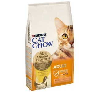 CAT CHOW ADULT POLLO Y PAVO 1,5 KG