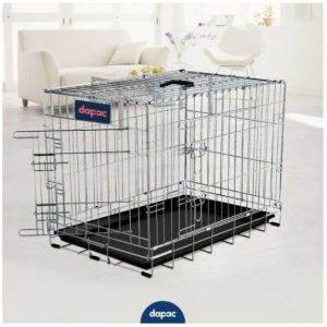 JAULA PARA PERROS PLEGABLE L 91*61*66 CM